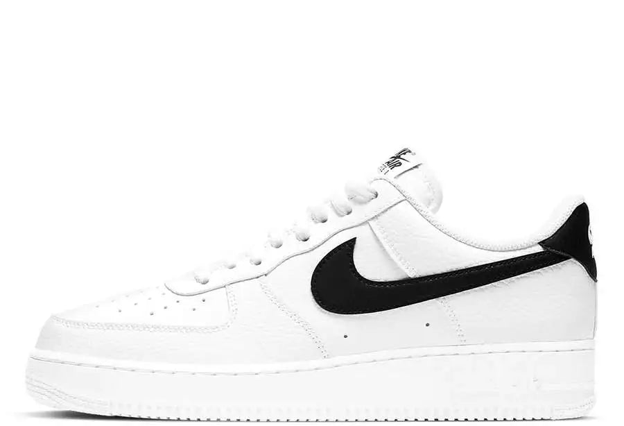 Air Force 1 Low White Black Swoosh
