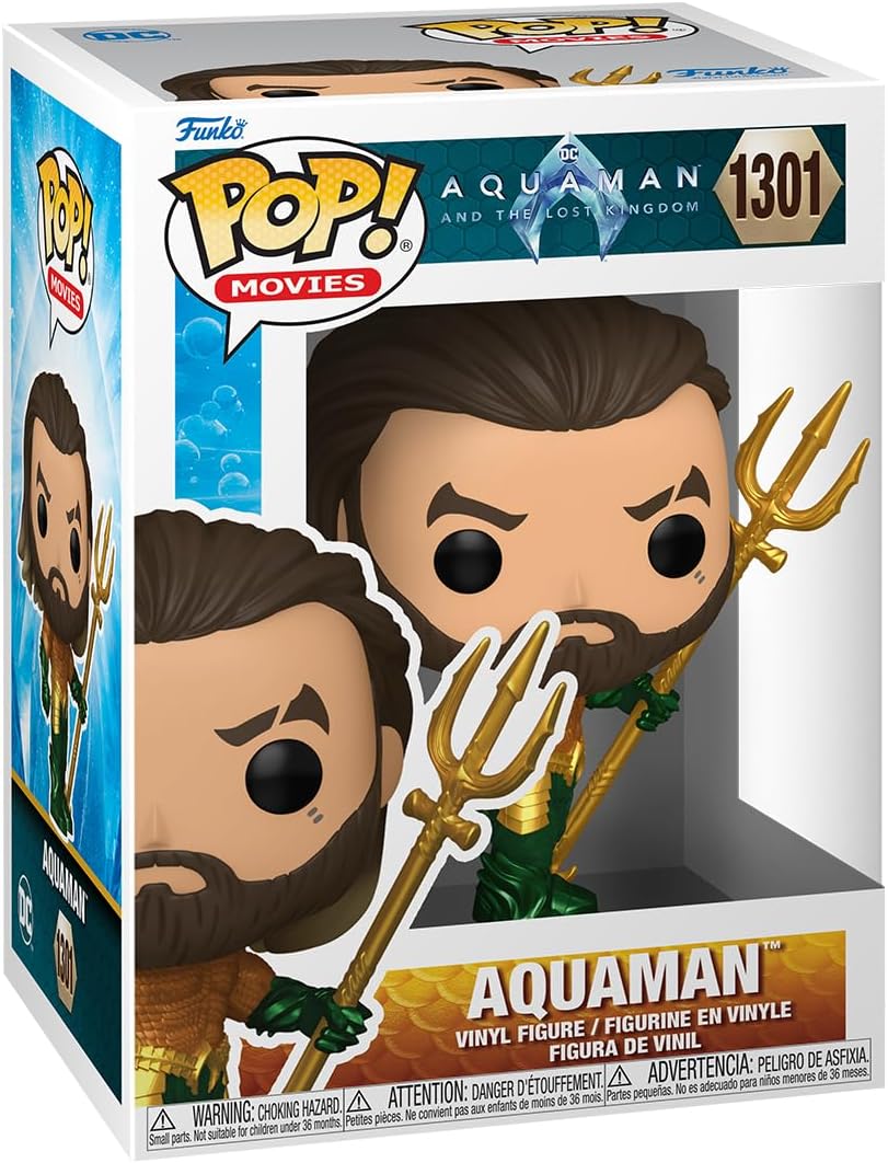 Funko Pop! Movies: Aquaman and The Lost Kingdom - Aquaman Hero Suit 1301