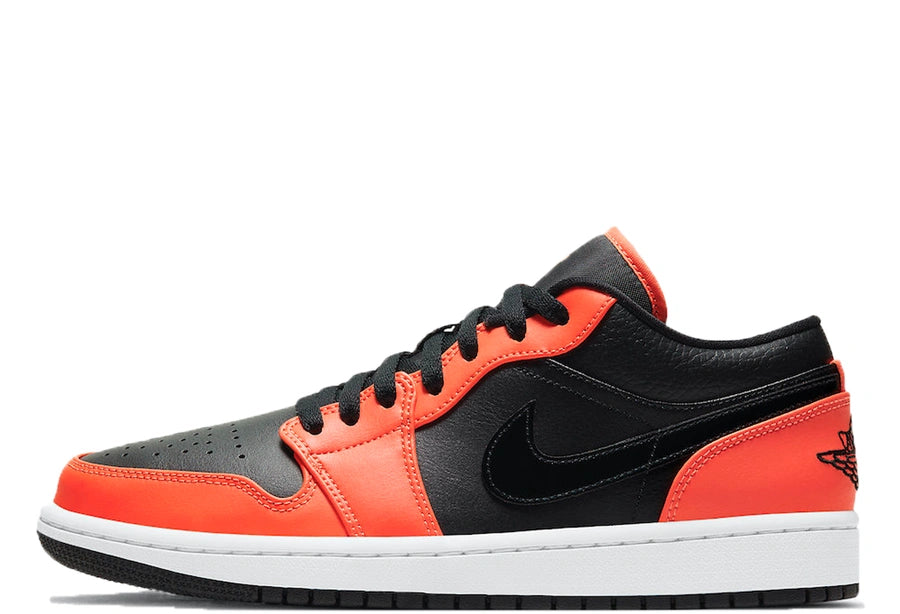 Air Jordan 1 Low Black Turf Orange