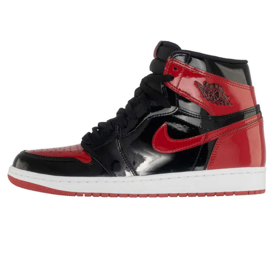 Air Jordan 1 High Patent Bred