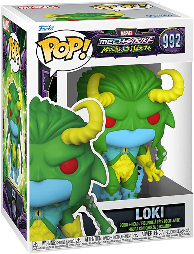 Funko Pop! Marvel Mech Strike: Monster Hunters - Loki 992
