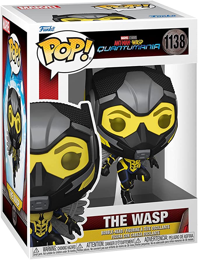 Funko Pop! Marvel: Ant-Man and The Wasp: Quantumania - The Wasp (Chance of Chase) 1138