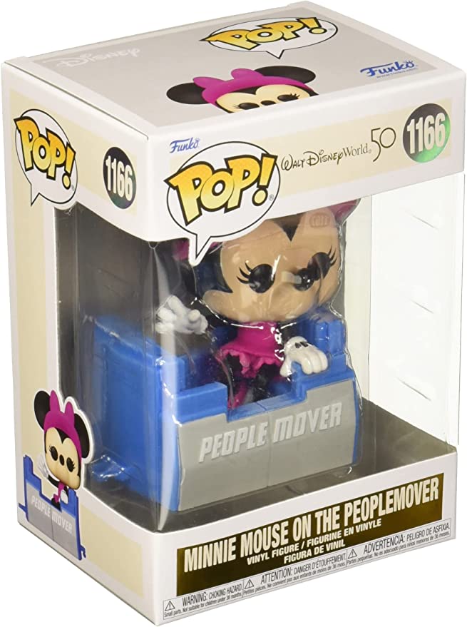 Funko Pop! Disney: Walt Disney World 50th Anniversary - Minnie Mouse on the PeopleMover 1166