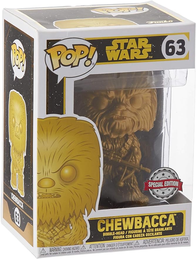 Funko Pop! Star Wars - Chewbacca 63 Special Gold Edition 63