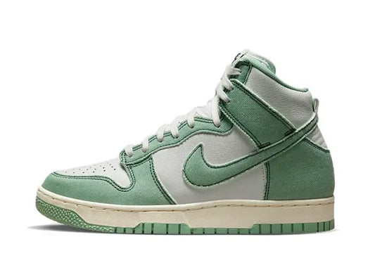 Dunk High Green Denim