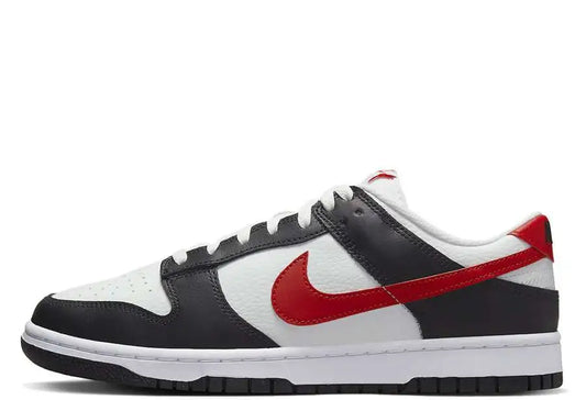 Dunk Low Panda Red Swoosh