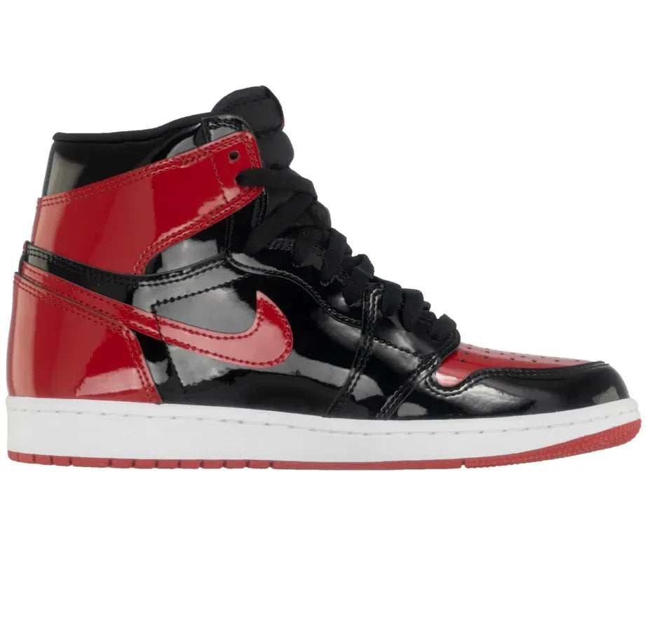 Air Jordan 1 High Patent Bred