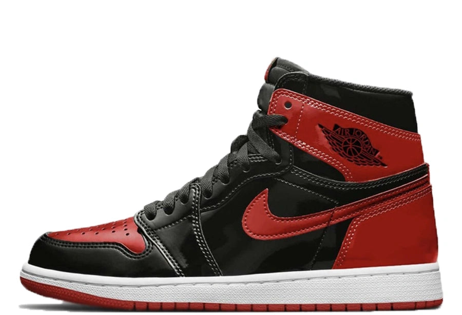 Air Jordan 1 High Patent Bred