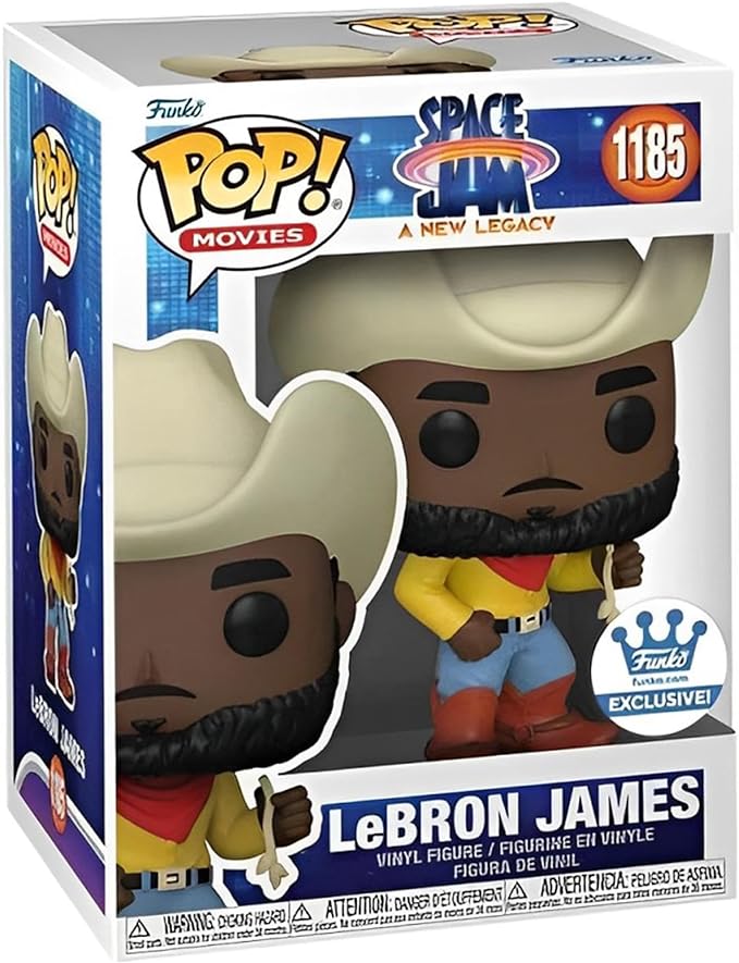 Funko Pop! Movies: Space Jam 2 - LeBron James (Cowboy) 1185
