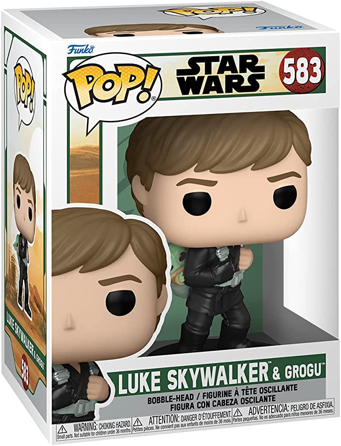 Funko Pop! Star Wars: The Book of Boba Fett - Luke Skywalker (Training Ground) 583