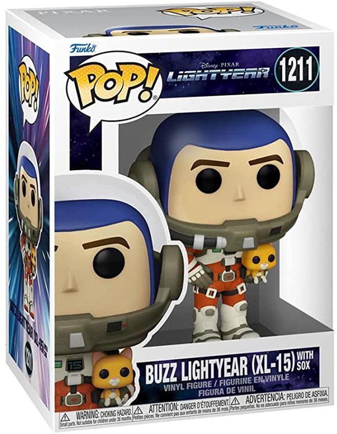 Funko Pop! Disney Pixar: Lightyear - Buzz Lightyear (XL-15) with Sox 1211